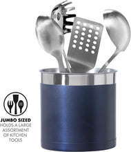 Load image into Gallery viewer, Stainless Jumbo Utensil Holder