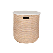 Load image into Gallery viewer, Sedona Accent Tables with Storage - White Wash