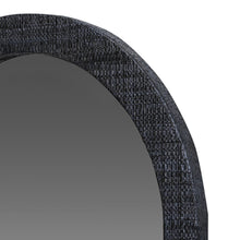 Load image into Gallery viewer, Gia Arched Raffia Frame Mirror