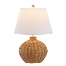Load image into Gallery viewer, JUANA RATTAN TABLE LAMP