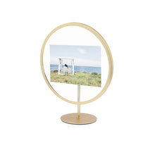 Load image into Gallery viewer, INFINITY PICTURE FRAME - BRASS