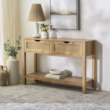Load image into Gallery viewer, Seeley 2 Drawer Console Table