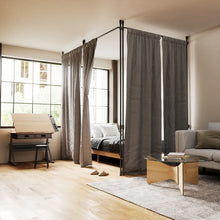 Load image into Gallery viewer, Anywhere Tension Curtain Rod & Room Divider