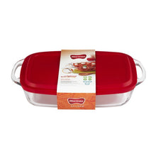 Load image into Gallery viewer, Rectangular Glass Roaster With Lid, 3.5L