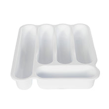 Load image into Gallery viewer, Sterilite 5 Compartment Cutlery Tray