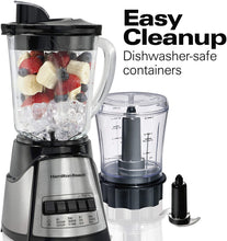 Load image into Gallery viewer, Hamilton Beach 2-in-1 Blender and Chopper