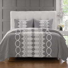 Load image into Gallery viewer, Chantilly Lace Quilt Set, Twin