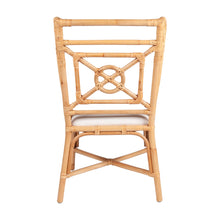 Load image into Gallery viewer, Evie Wingback Rattan Side Chair