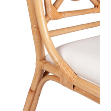 Load image into Gallery viewer, Evie Wingback Rattan Side Chair