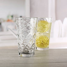 Load image into Gallery viewer, Double Circle 15.75 oz Cooler Glass, Set of 4