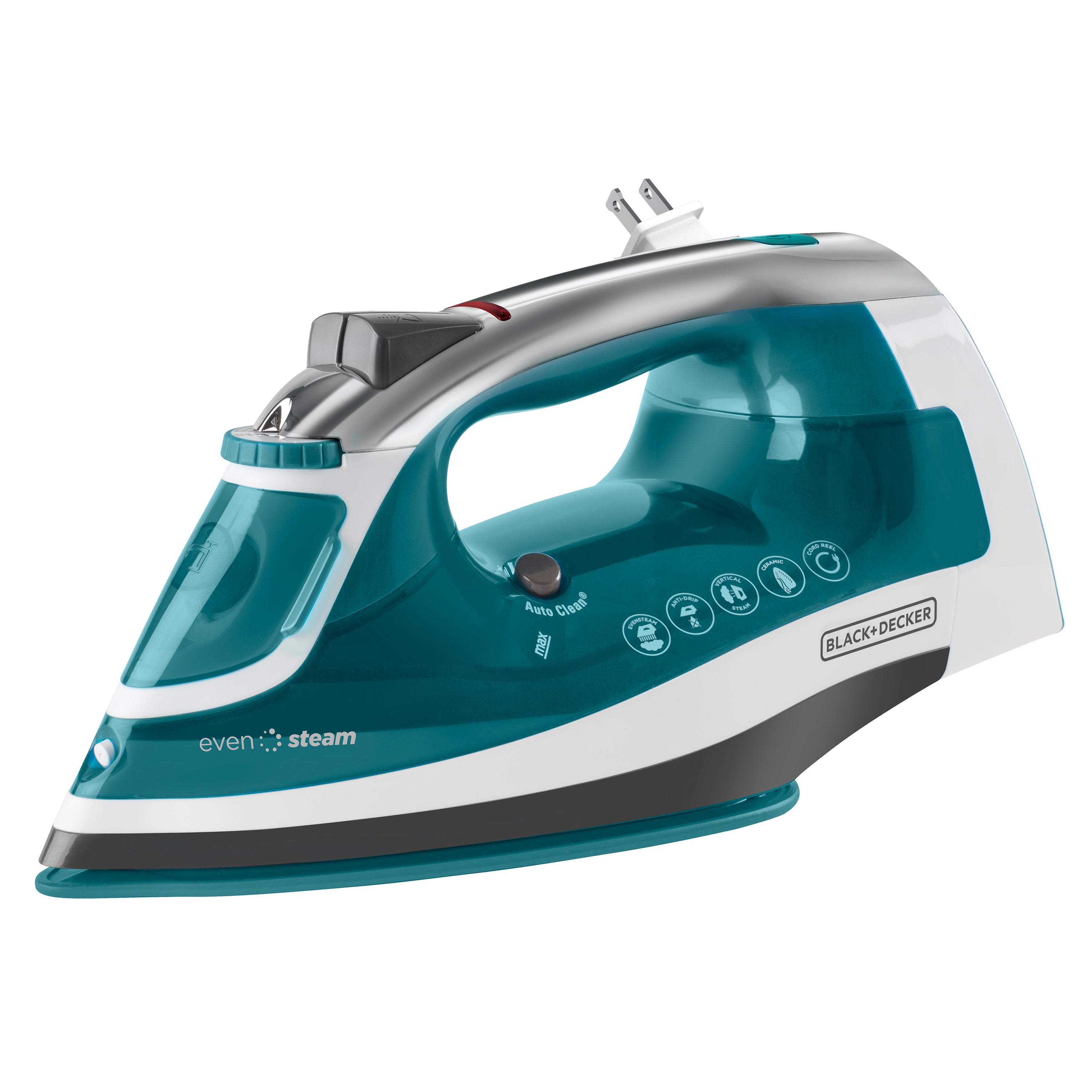 Black Decker One Step Steam Iron with SmartSteam Technology SIRO