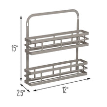 Load image into Gallery viewer, Spice Rack with Over the Door Hooks