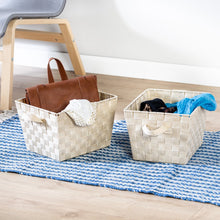 Load image into Gallery viewer, Woven Storage Basket - Set of 2