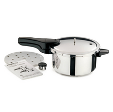 Load image into Gallery viewer, 4 Quart Stainless Steel Pressure Cooker