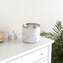 Load image into Gallery viewer, Tesora Jewellery Box, White-Nickel