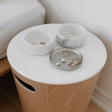 Load image into Gallery viewer, Tesora Jewellery Box, White-Nickel