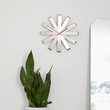 Load image into Gallery viewer, Ribbon Wall Clock