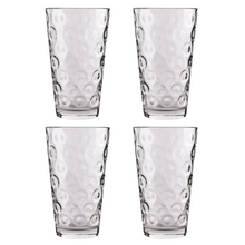 Load image into Gallery viewer, Double Circle 15.75 oz Cooler Glass, Set of 4