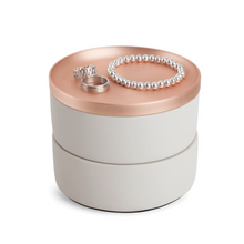 Load image into Gallery viewer, Tesora Jewellery Box, Concrete-Copper