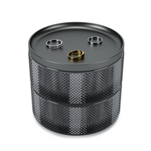 Load image into Gallery viewer, Tesora Jewellery Box, Glass-Smoke