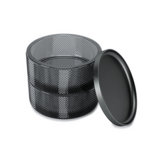 Load image into Gallery viewer, Tesora Jewellery Box, Glass-Smoke