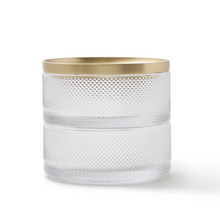 Load image into Gallery viewer, Tesora Jewellery Box, Glass-Brass