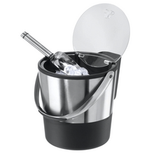 Load image into Gallery viewer, Stainless Steel Ice Bucket with Acrylic Lid and Scoop