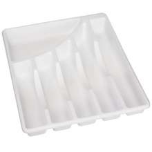 Load image into Gallery viewer, Sterilite 6 Compartment Cutlery Tray