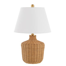 Load image into Gallery viewer, Saolia Rattan Table Lamp