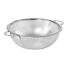 Load image into Gallery viewer, Perforated Stainless Steel Colander with Handles