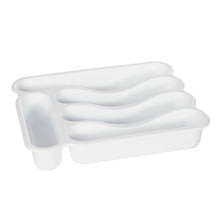 Load image into Gallery viewer, Sterilite 5 Compartment Cutlery Tray