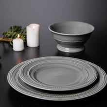 Load image into Gallery viewer, Gibson Elite Barberware 16pc Dinnerware Set, Gray