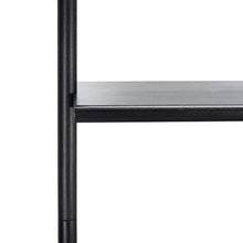 Load image into Gallery viewer, Pamella 2 Shelf Leaning Desk - Black