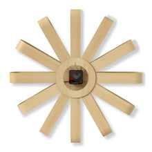 Load image into Gallery viewer, Ribbonwood Wall Clock - Natural