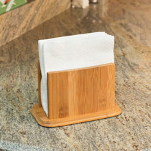 Load image into Gallery viewer, Bamboo Freestanding Large Napkin Holder