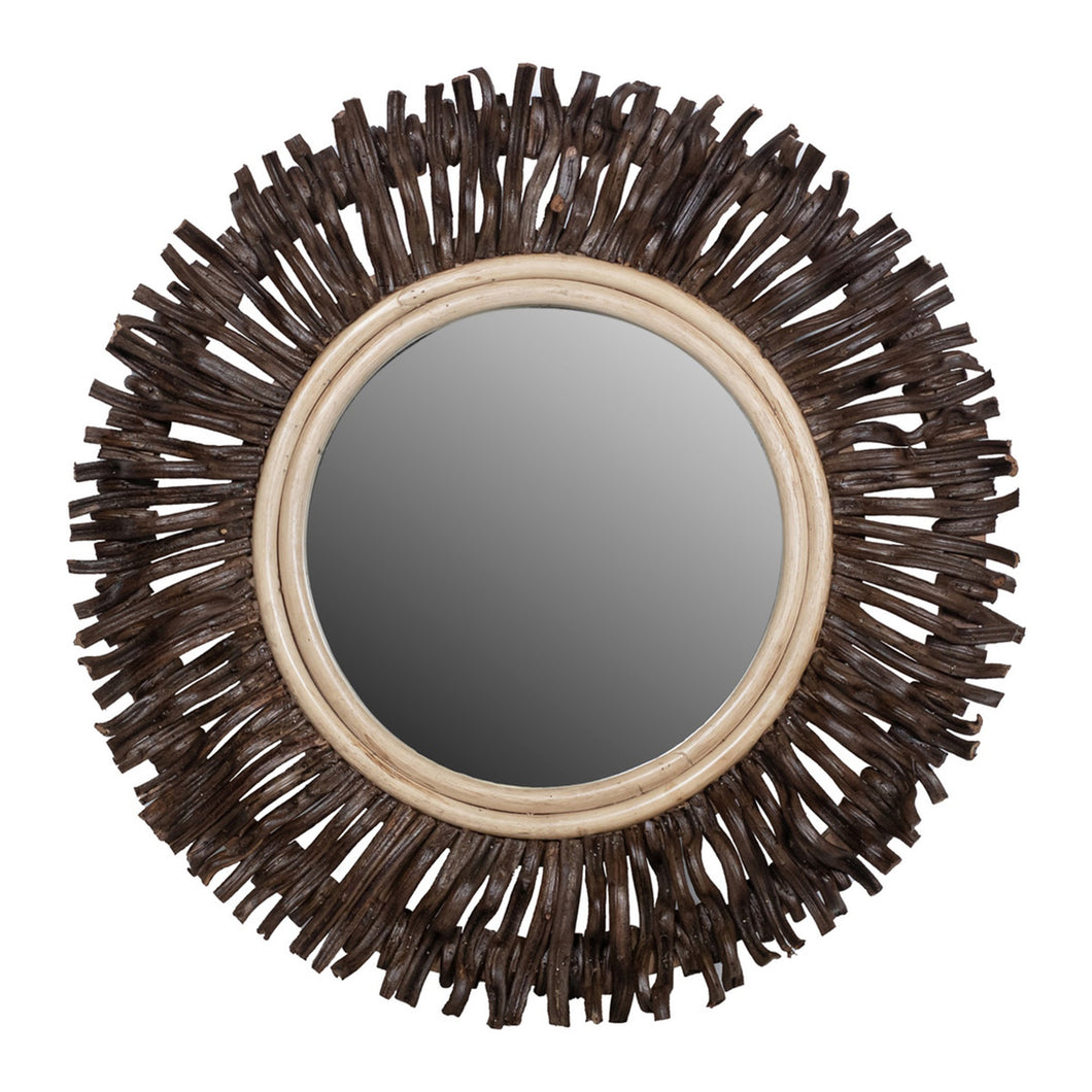 Hapsala And Rattan Mirror 33