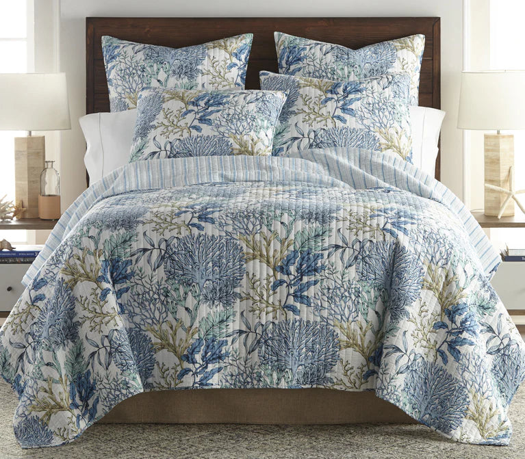 Mahina Reversible Quilt Set – SIRO HOME - Main Image