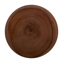 Load image into Gallery viewer, Allura Carved Wood Side Table
