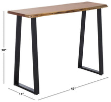 Load image into Gallery viewer, Adella Wood Console Table
