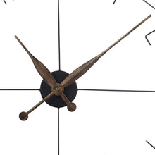 Load image into Gallery viewer, METAL WALL CLOCK - PEWTER
