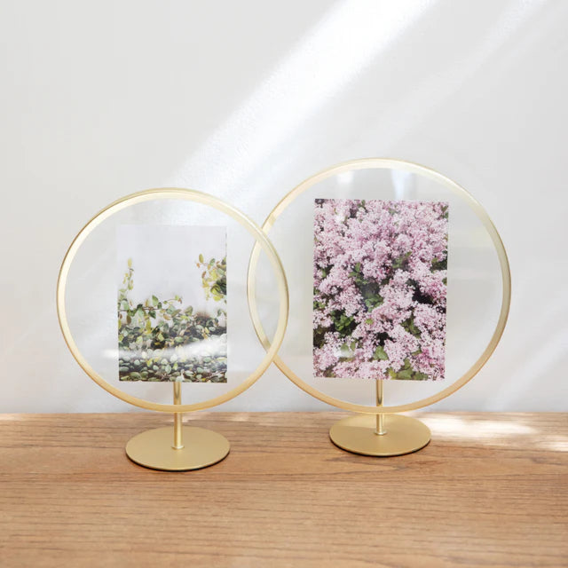 INFINITY PICTURE FRAME - BRASS