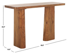 Load image into Gallery viewer, Martinelli Wood Console Table
