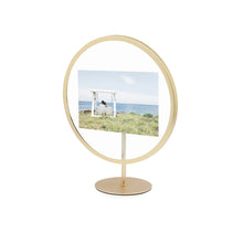 Load image into Gallery viewer, INFINITY PICTURE FRAME - BRASS
