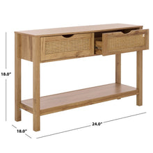 Load image into Gallery viewer, Seeley 2 Drawer Console Table
