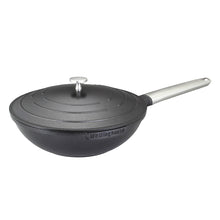 Load image into Gallery viewer, Cast Aluminum Wok W/Lid
