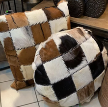 Load image into Gallery viewer, Safari Patchwork Pillow
