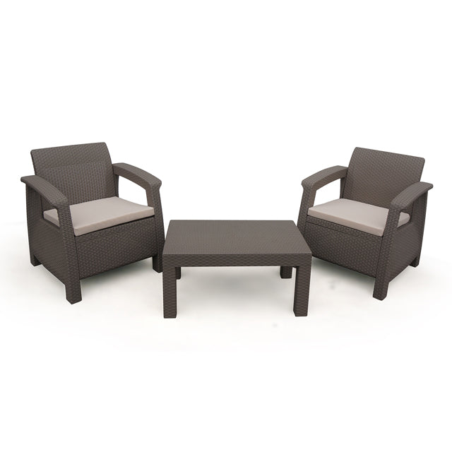 PARLATUVIER COASTLINE PATIO SET 3PC – SIRO HOME