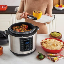 Load image into Gallery viewer, Crock Pot 8 Qt Express Crock, Programmable Multi-Cooker in Stainless Steel
