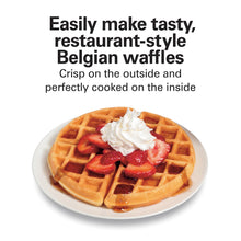 Load image into Gallery viewer, Hamilton Beach Belgian-Style Waffle Maker
