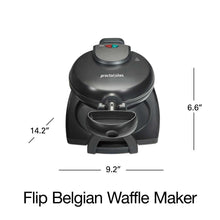 Load image into Gallery viewer, Belgian Flip Nonstick Waffle Maker
